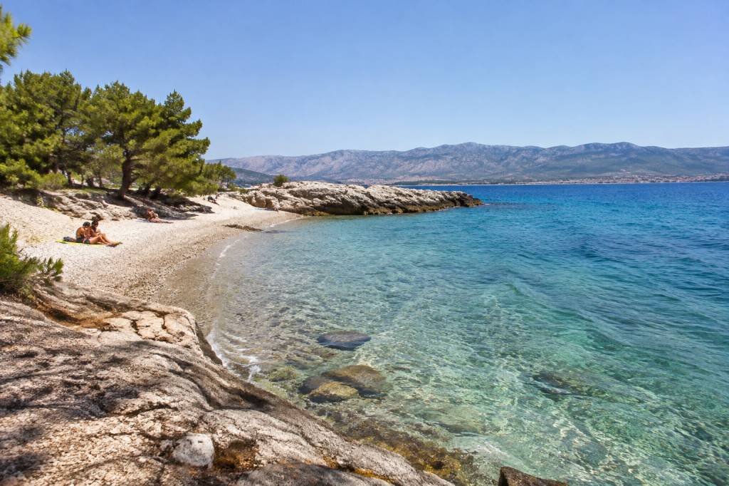 Marjan à Split : plage naturiste et séjour au soleil en Croatie